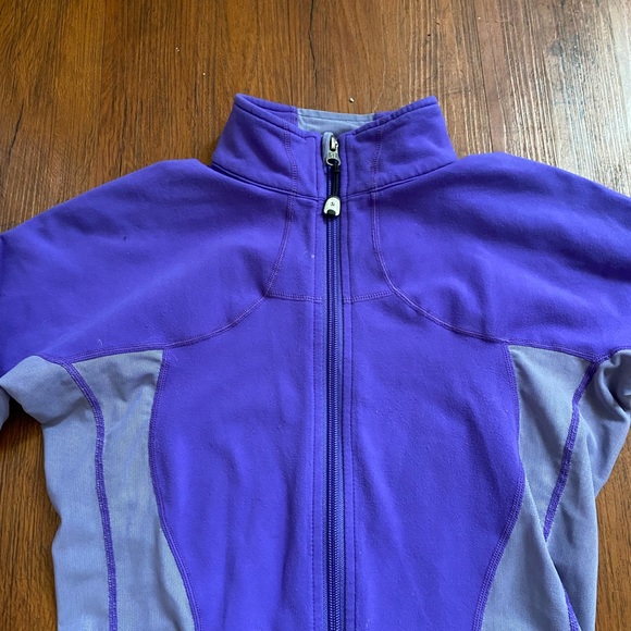Lululemon RARE Catch Me Air Shape Up Jacket Zip Mesh Panel Size 6 - Picture 8 of 9